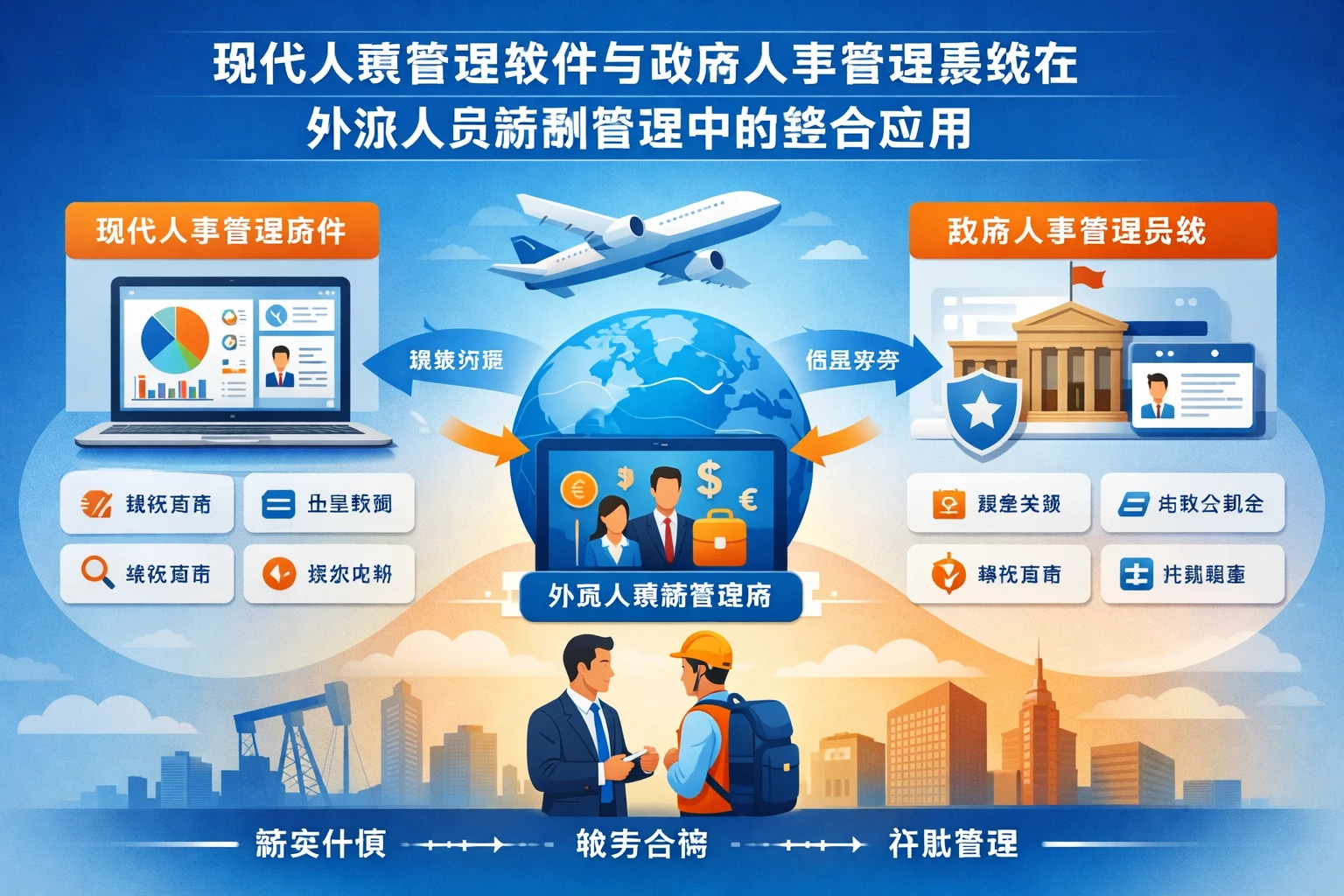 现代人事管理软件与政府人事管理系统在外派人员薪酬管理中的整合应用