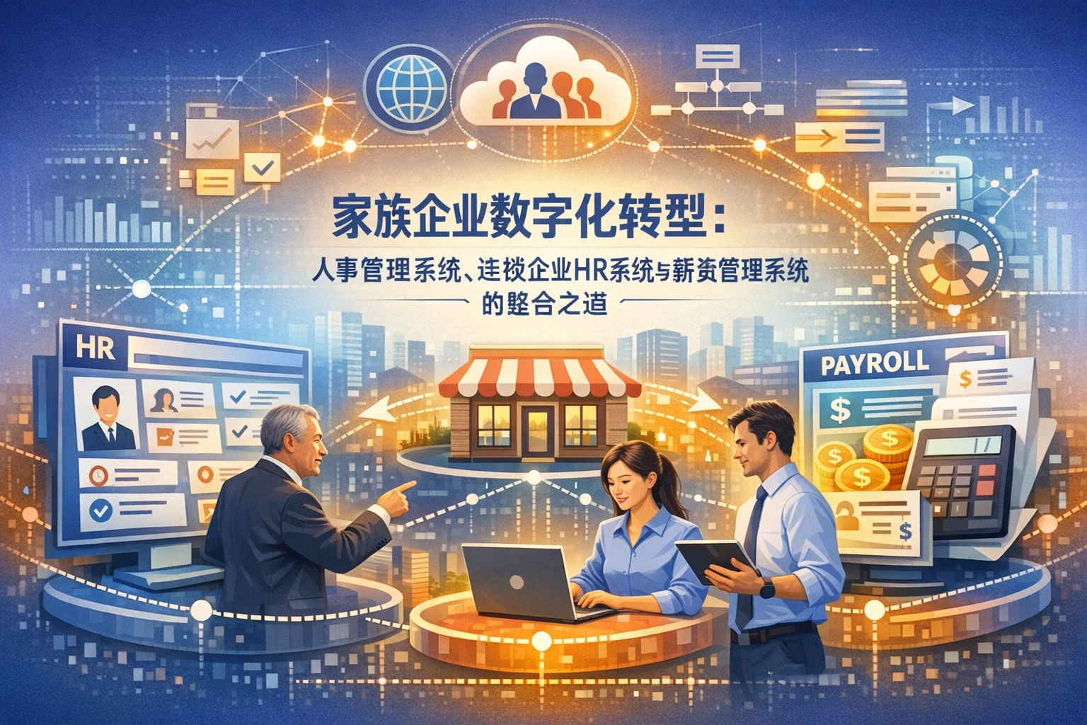 家族企业数字化转型：人事管理系统、连锁企业HR系统与薪资管理系统的整合之道
