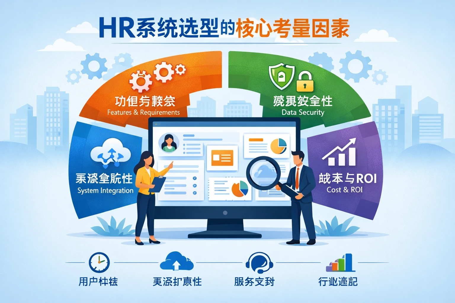 HR系统选型的核心考量因素