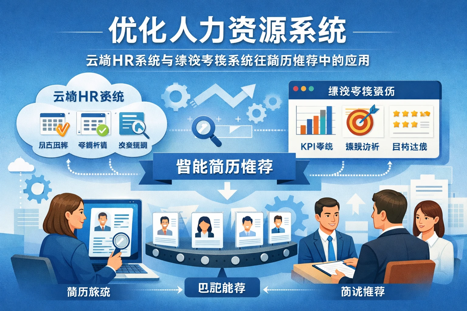 优化人力资源系统：云端HR系统与绩效考核系统在简历推荐中的应用