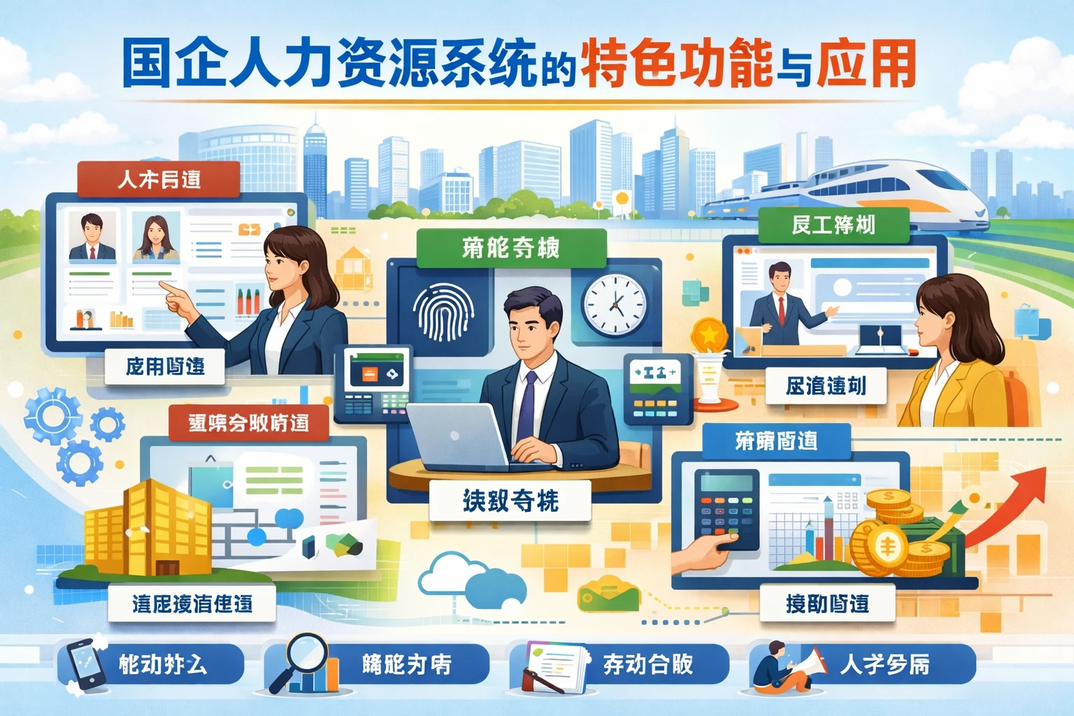 国企人力资源系统的特色功能与应用