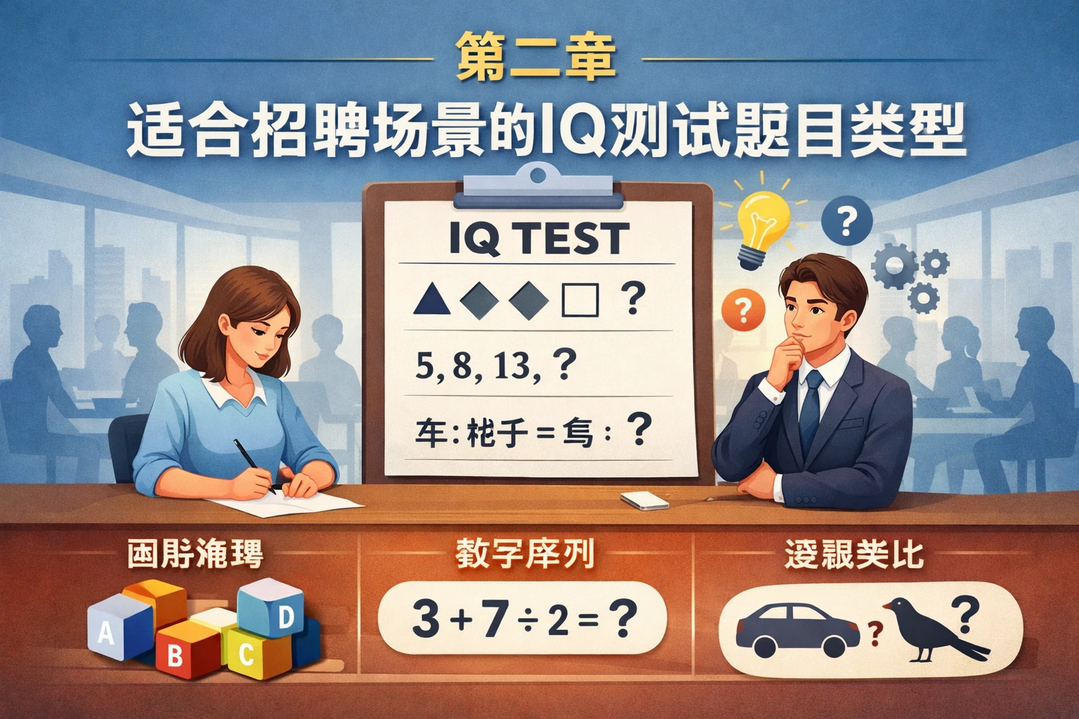 第二章 适合招聘场景的IQ测试题目类型