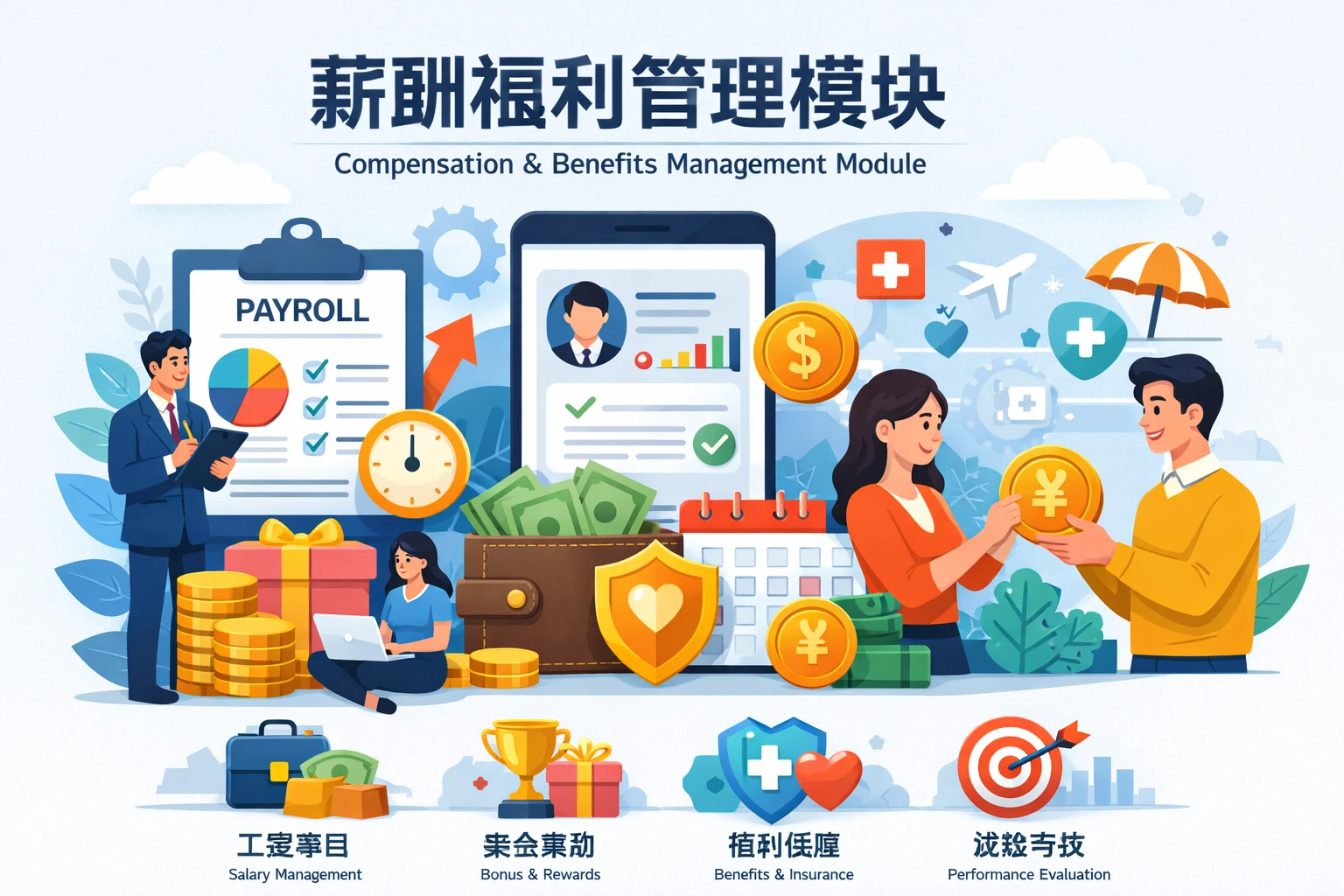薪酬福利管理模块