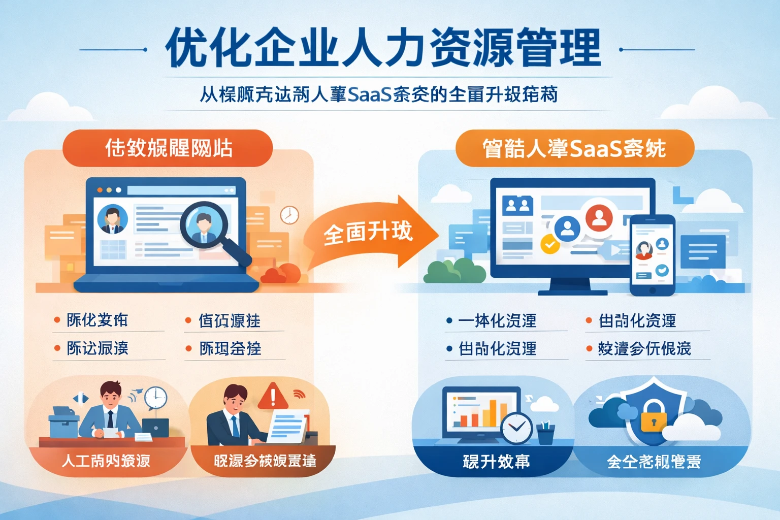 优化企业人力资源管理：从招聘网站到人事SaaS系统的全面升级指南