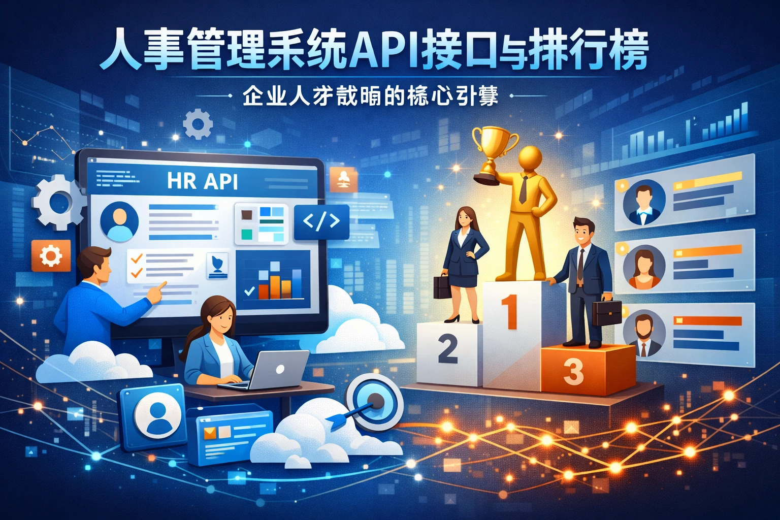 人事管理系统API接口与排行榜:企业人才战略的核心引擎
