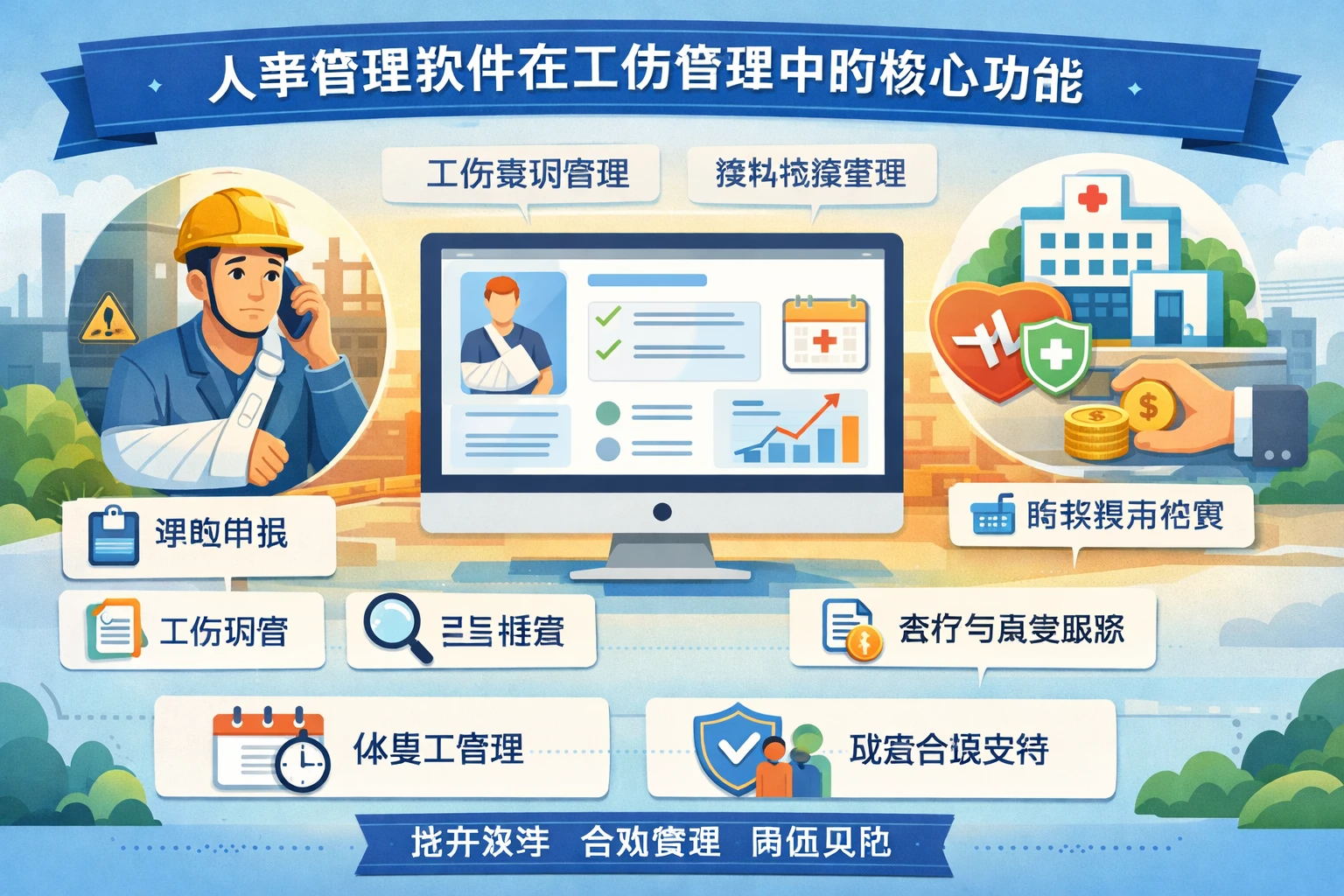 人事管理软件在工伤管理中的核心功能