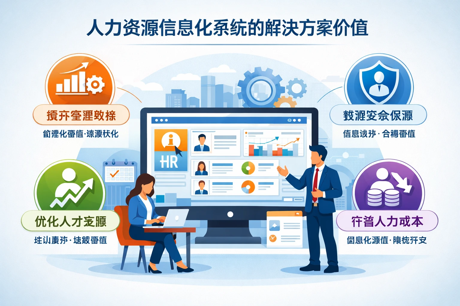 人力资源信息化系统的解决方案价值