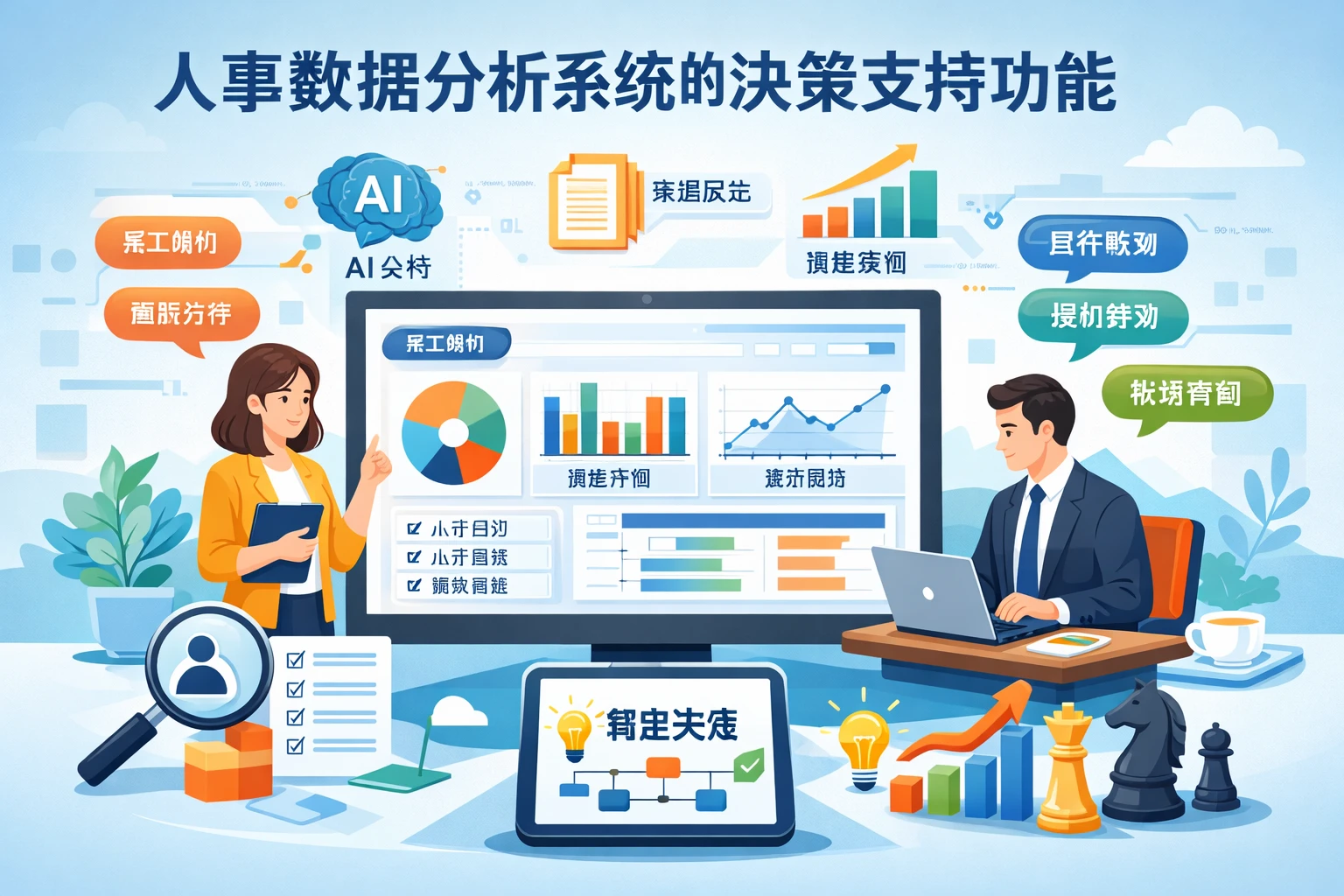 人事数据分析系统的决策支持功能