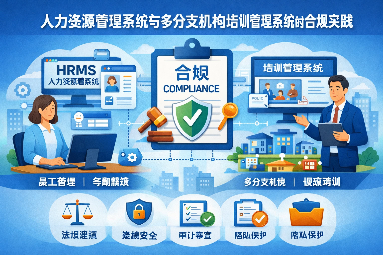 人力资源管理系统与多分支机构培训管理系统的合规实践