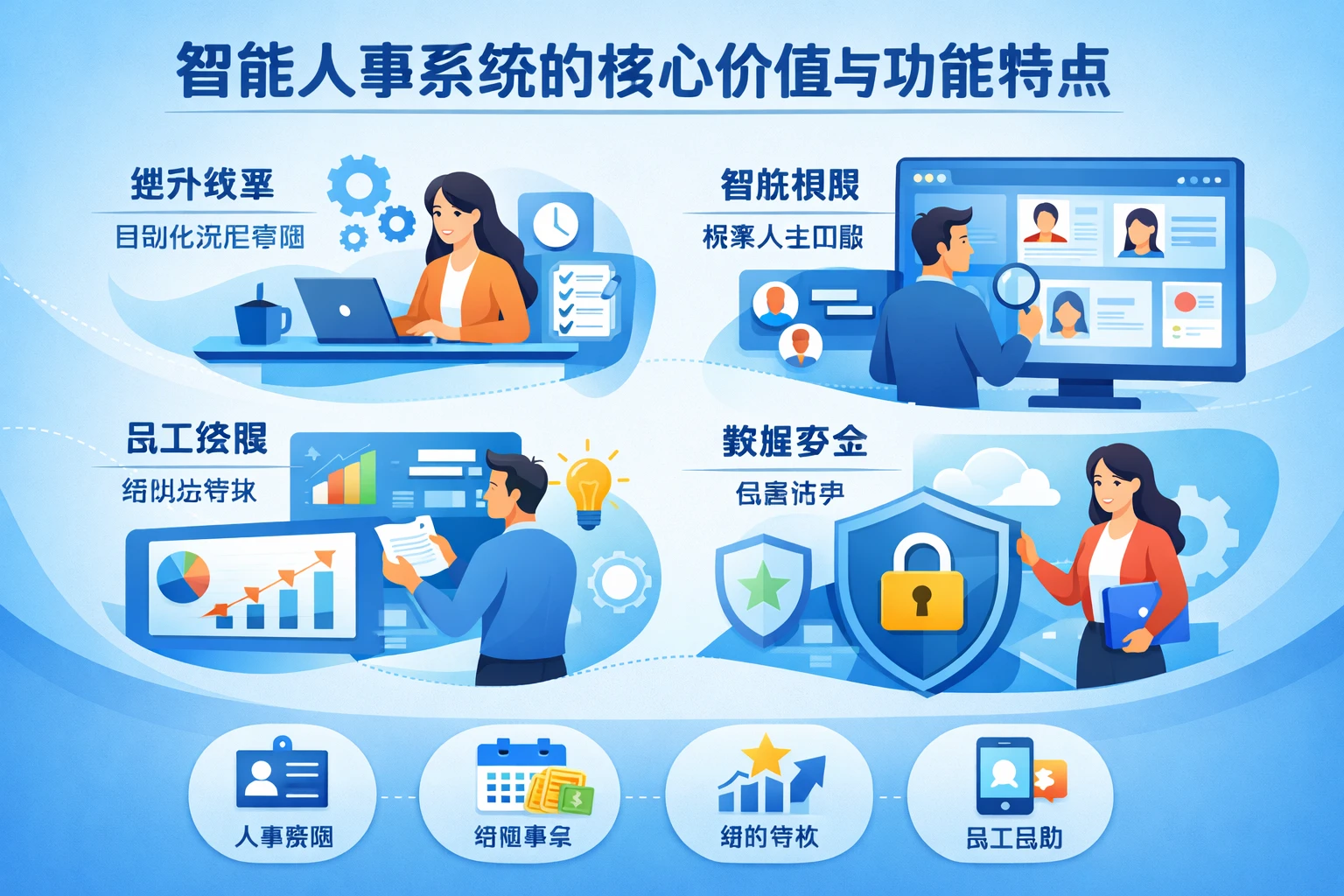 智能人事系统的核心价值与功能特点