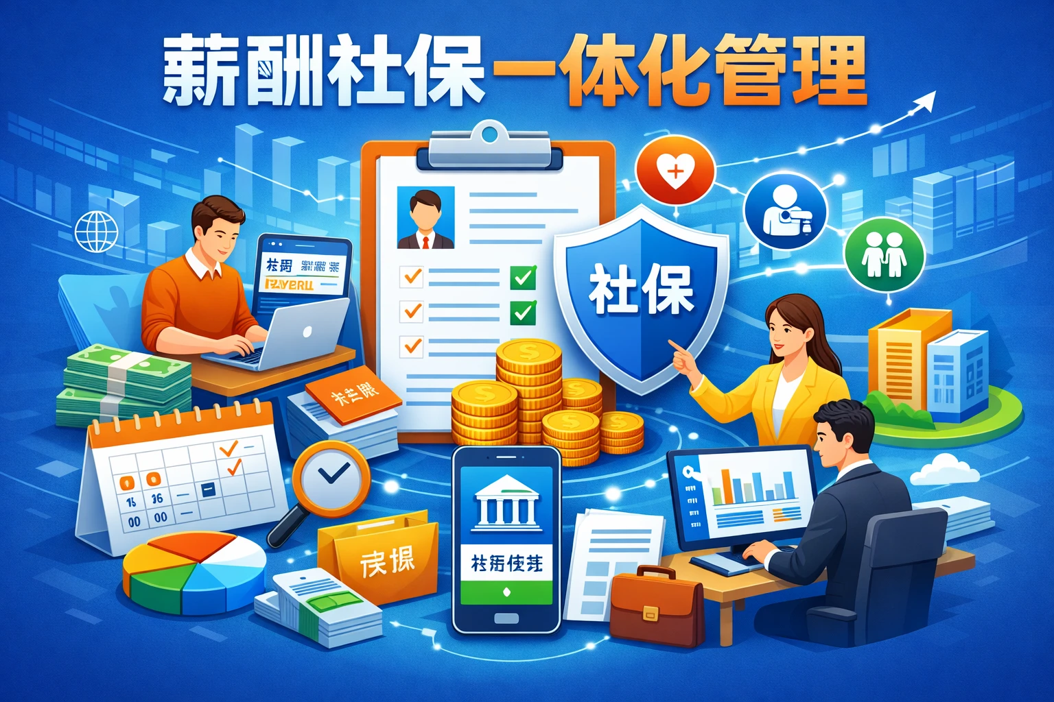 薪酬社保一体化管理