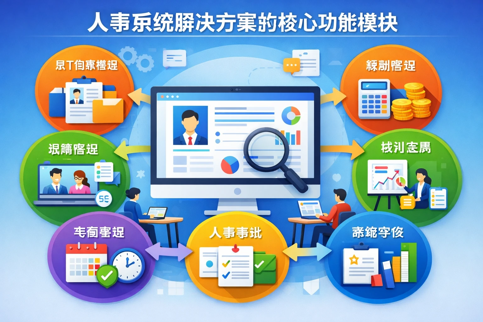 人事系统解决方案的核心功能模块