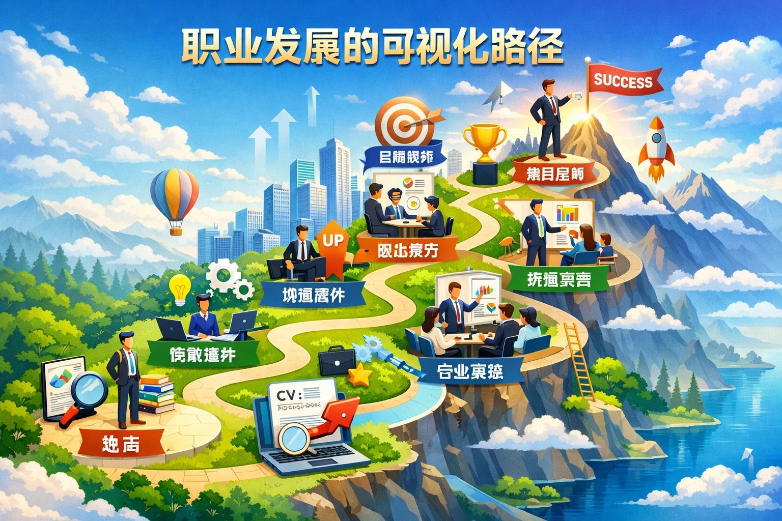 职业发展的可视化路径