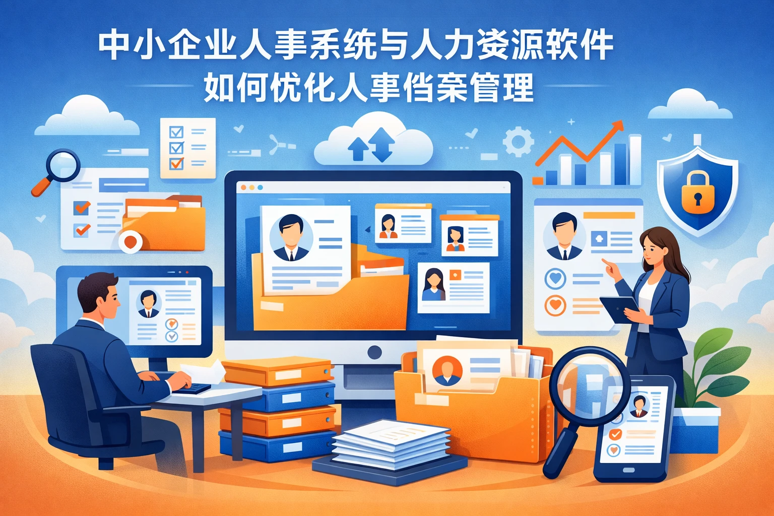 中小企业人事系统与人力资源软件如何优化人事档案管理