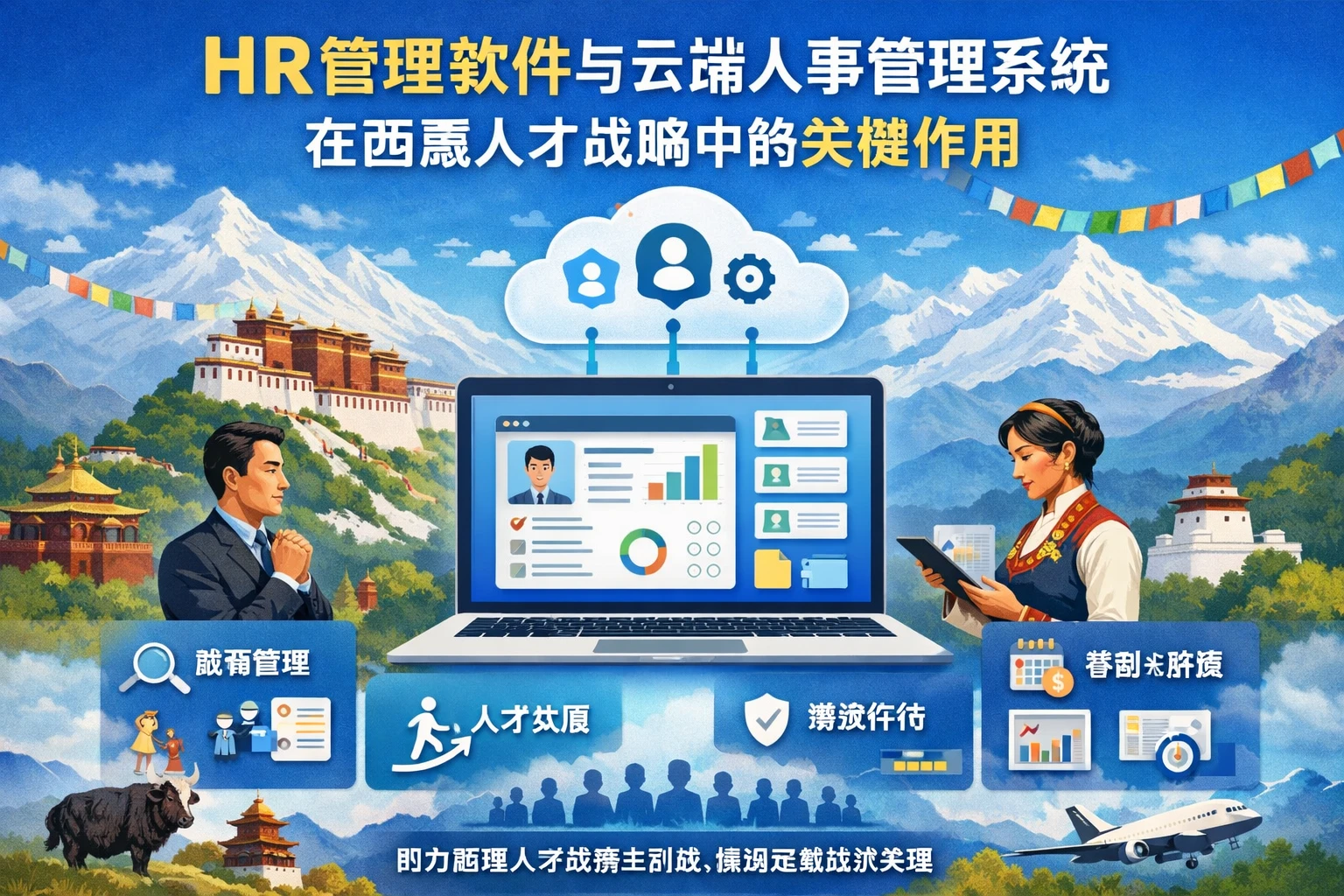 HR管理软件与云端人事管理系统在西藏人才战略中的关键作用