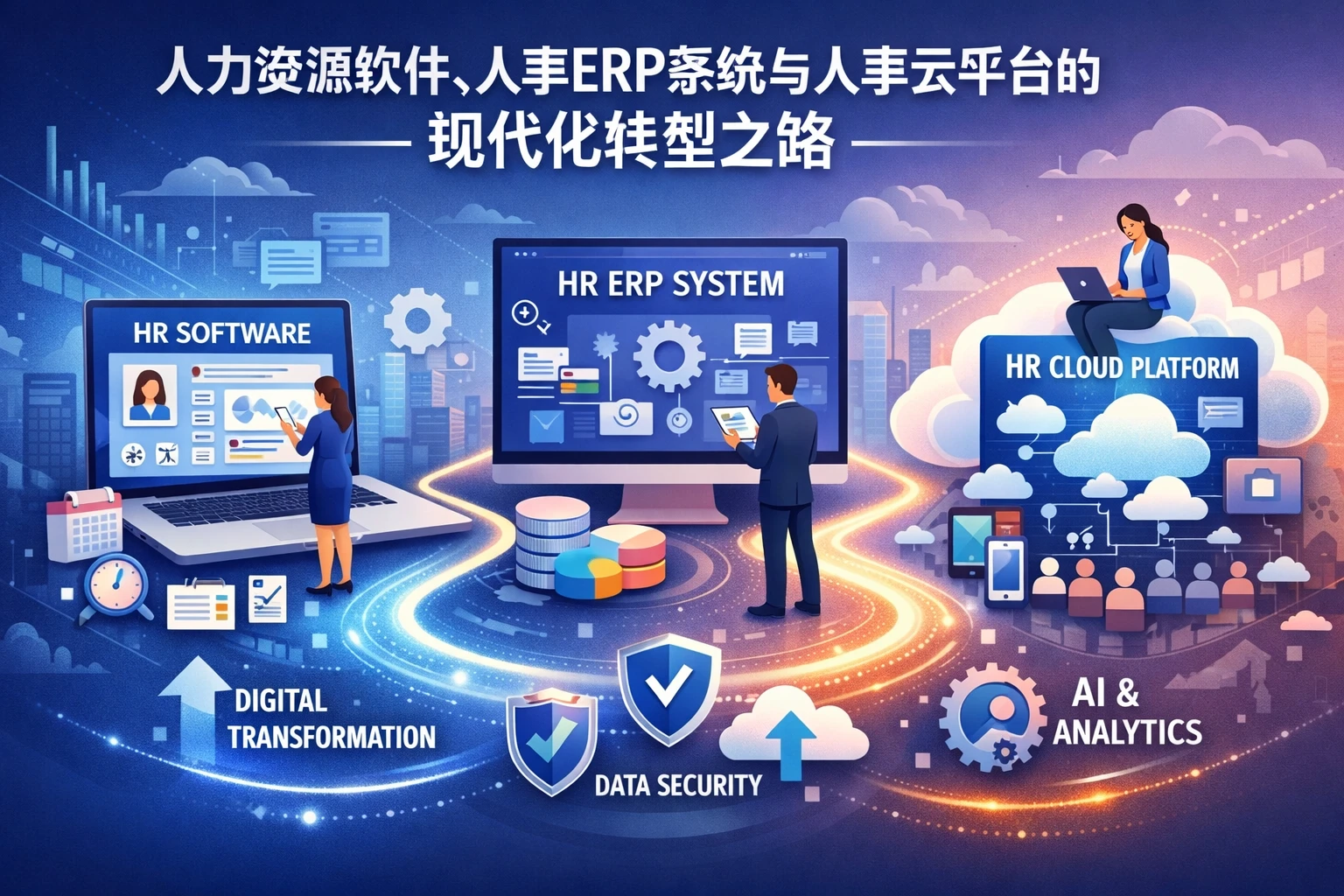 人力资源软件、人事ERP系统与人事云平台的现代化转型之路