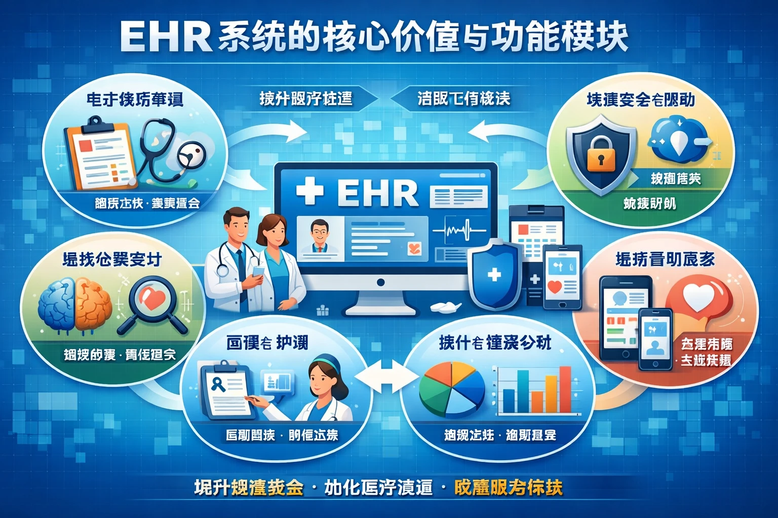 EHR系统的核心价值与功能模块