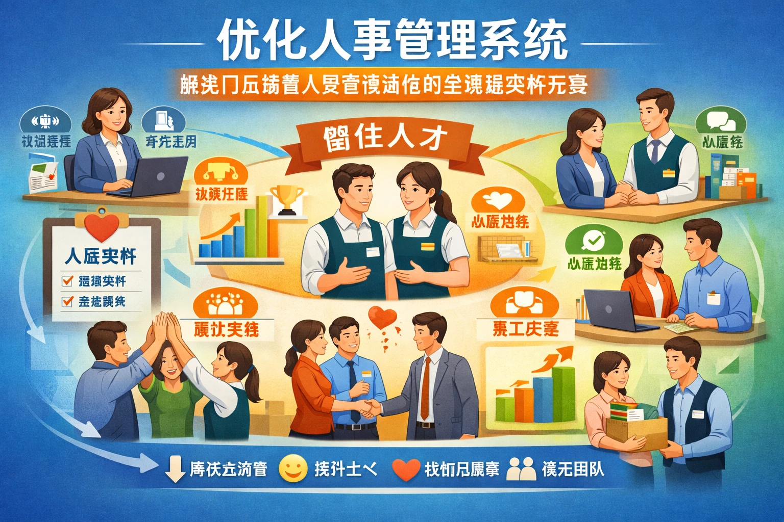 优化人事管理系统:解决门店销售人员高流动性的全流程关怀方案