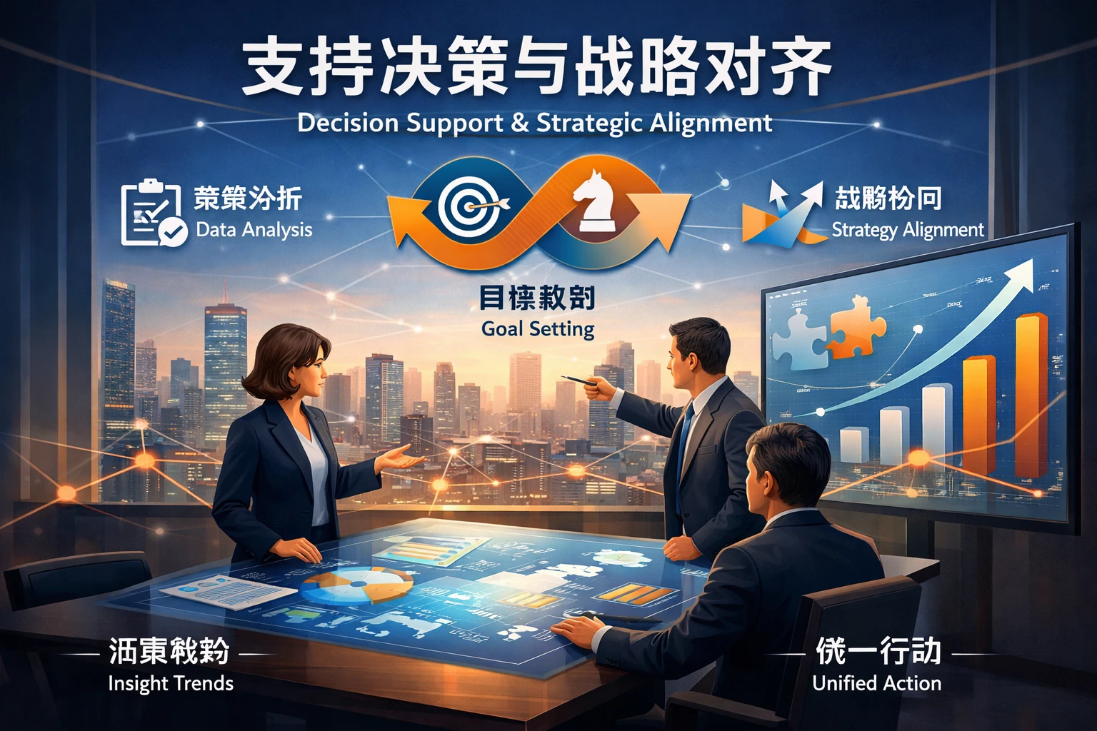 支持决策与战略对齐
