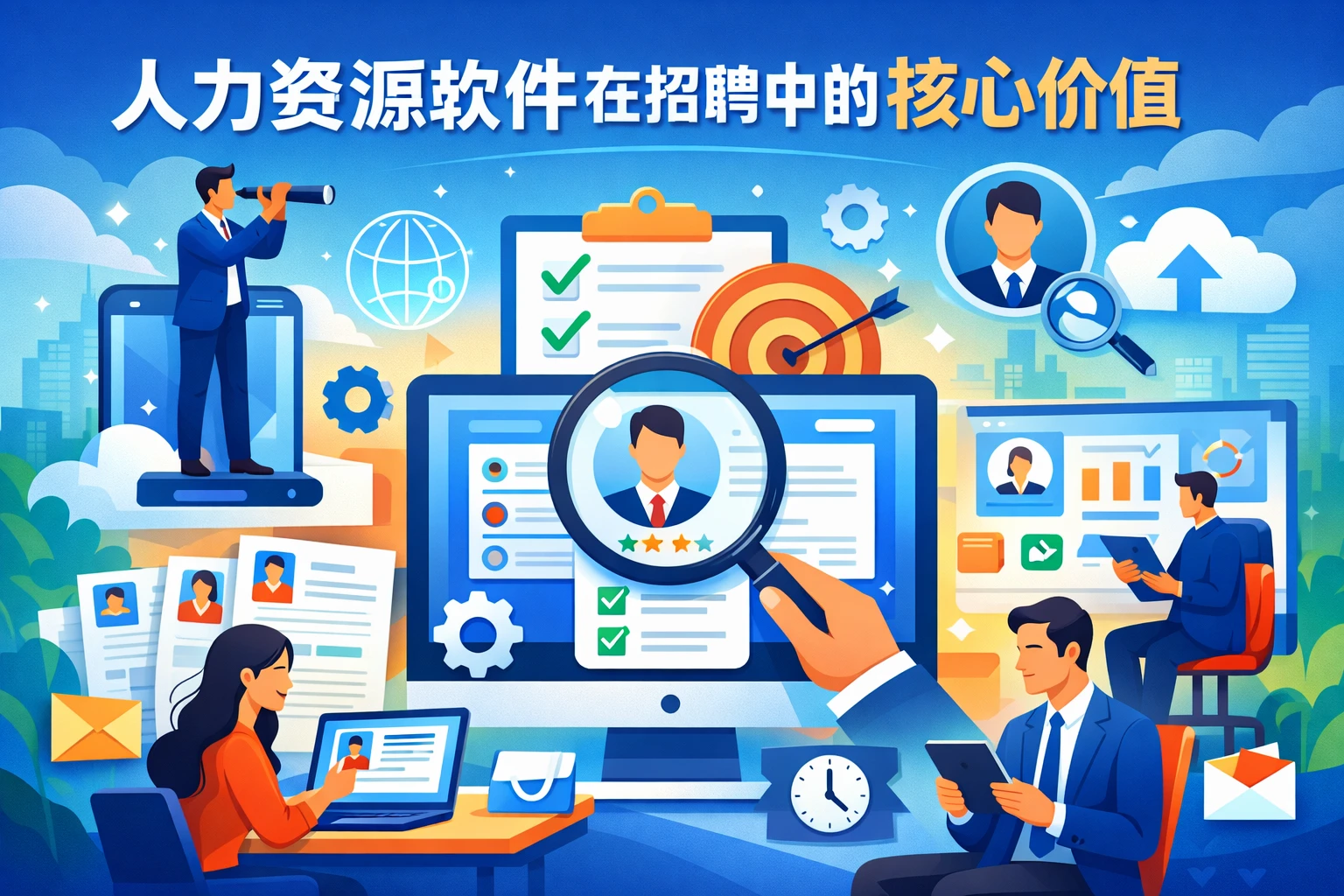 人力资源软件在招聘中的核心价值