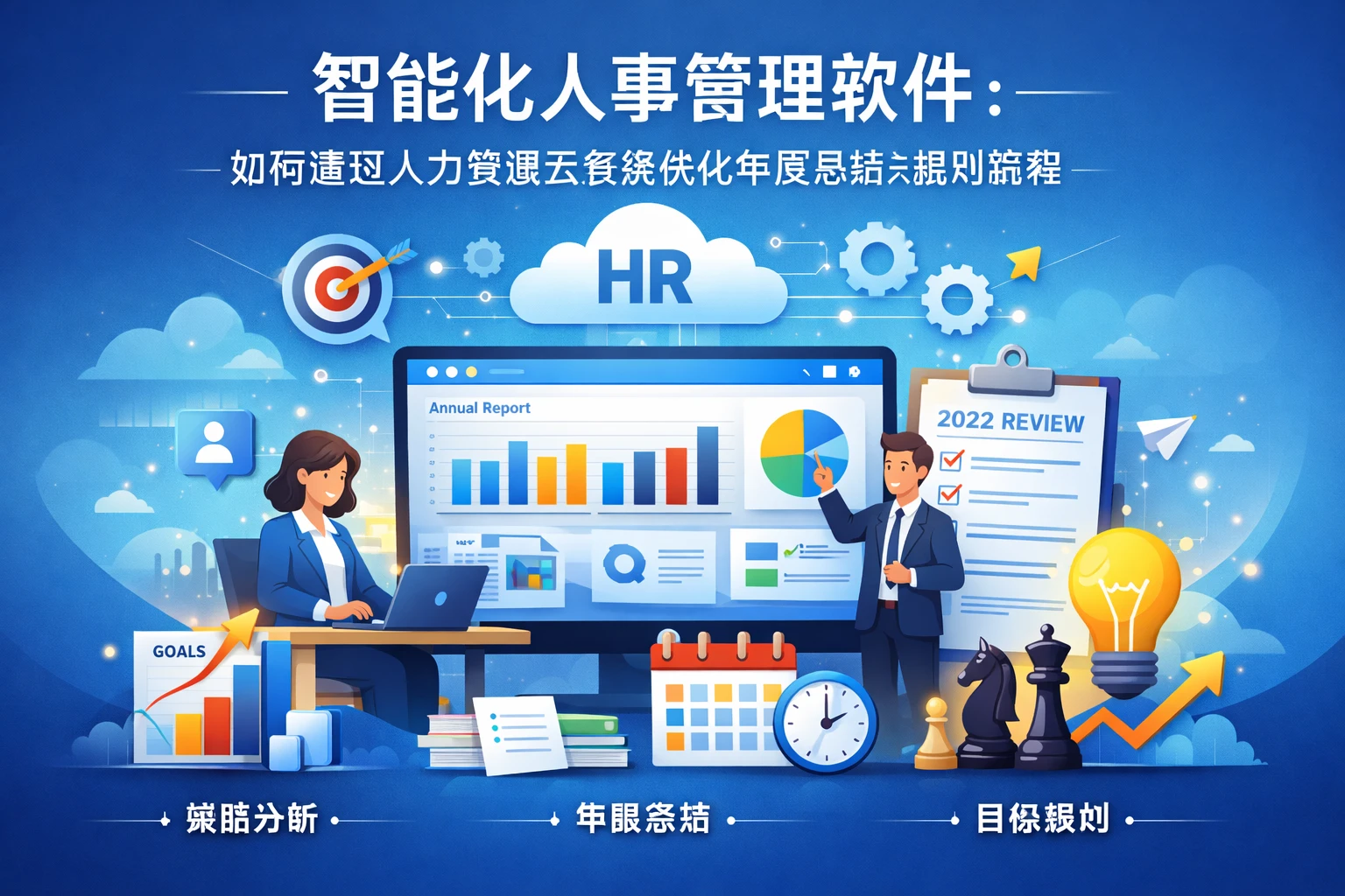智能化人事管理软件：如何通过人力资源云系统优化年度总结与规划流程
