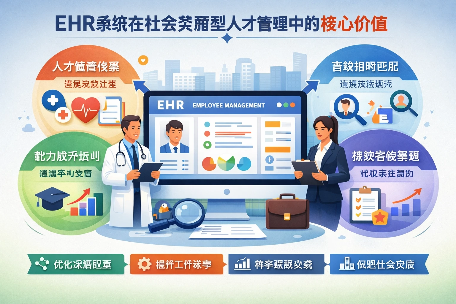 EHR系统在社会资源型人才管理中的核心价值