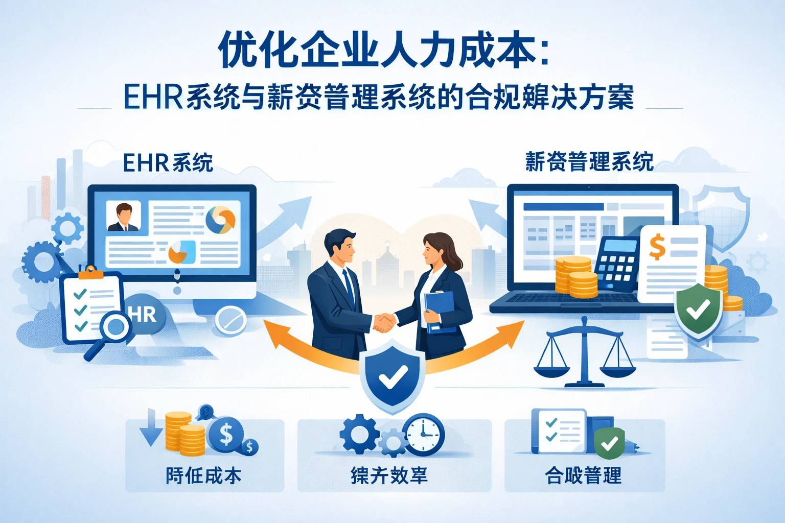 优化企业人力成本:EHR系统与薪资管理系统的合规解决方案