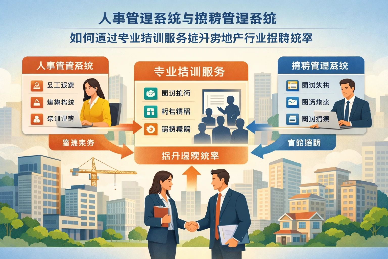 人事管理系统与招聘管理系统如何通过专业培训服务提升房地产行业招聘效率