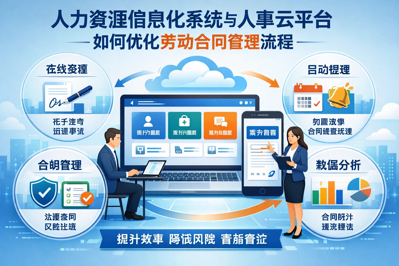 人力资源信息化系统与人事云平台如何优化劳动合同管理流程