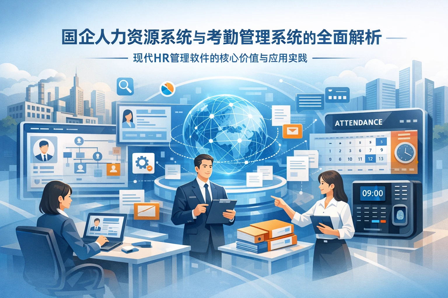 国企人力资源系统与考勤管理系统的全面解析——现代HR管理软件的核心价值与应用实践