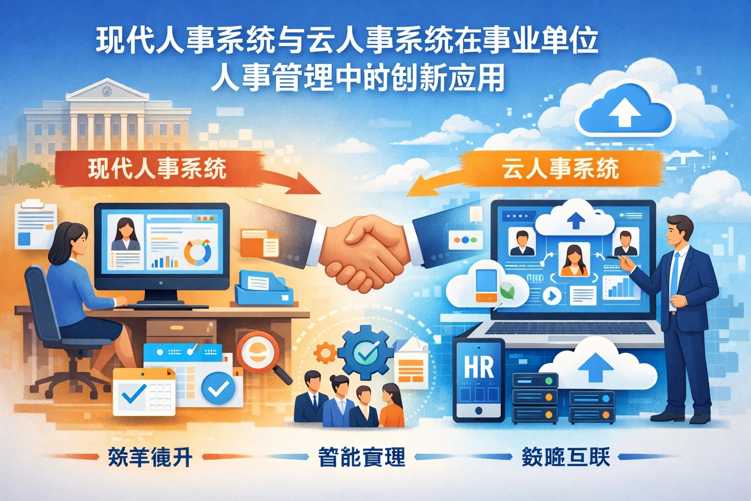 现代人事系统与云人事系统在事业单位人事管理中的创新应用