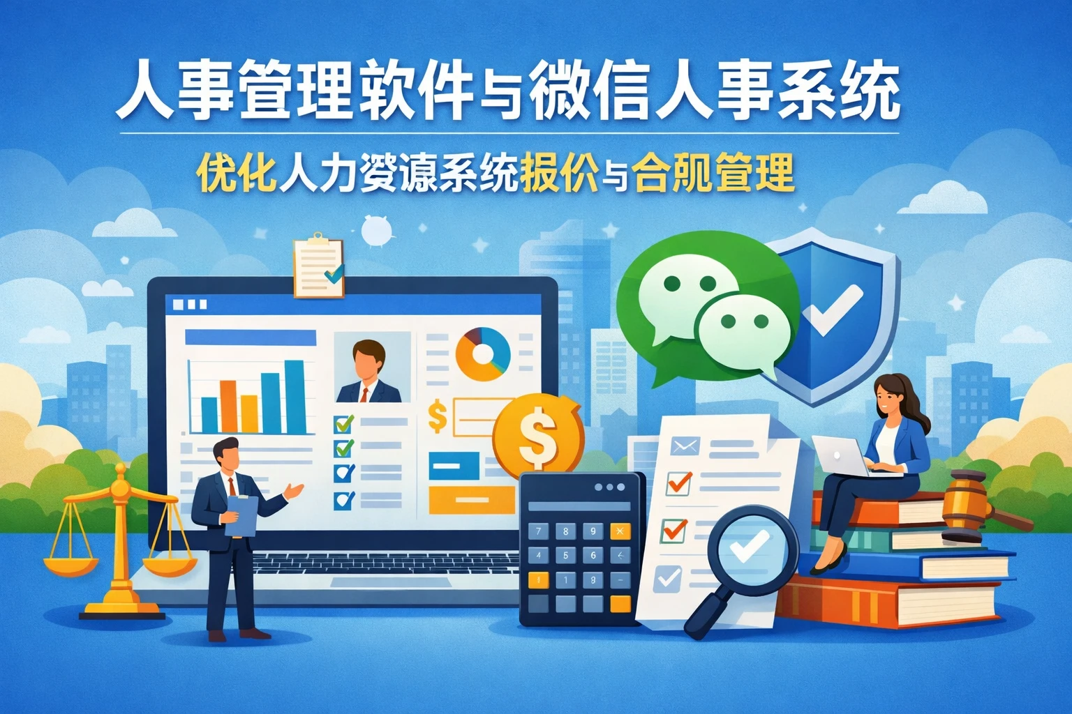 人事管理软件与微信人事系统：优化人力资源系统报价与合规管理