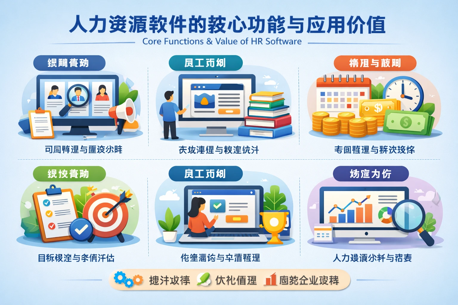 人力资源软件的核心功能与应用价值