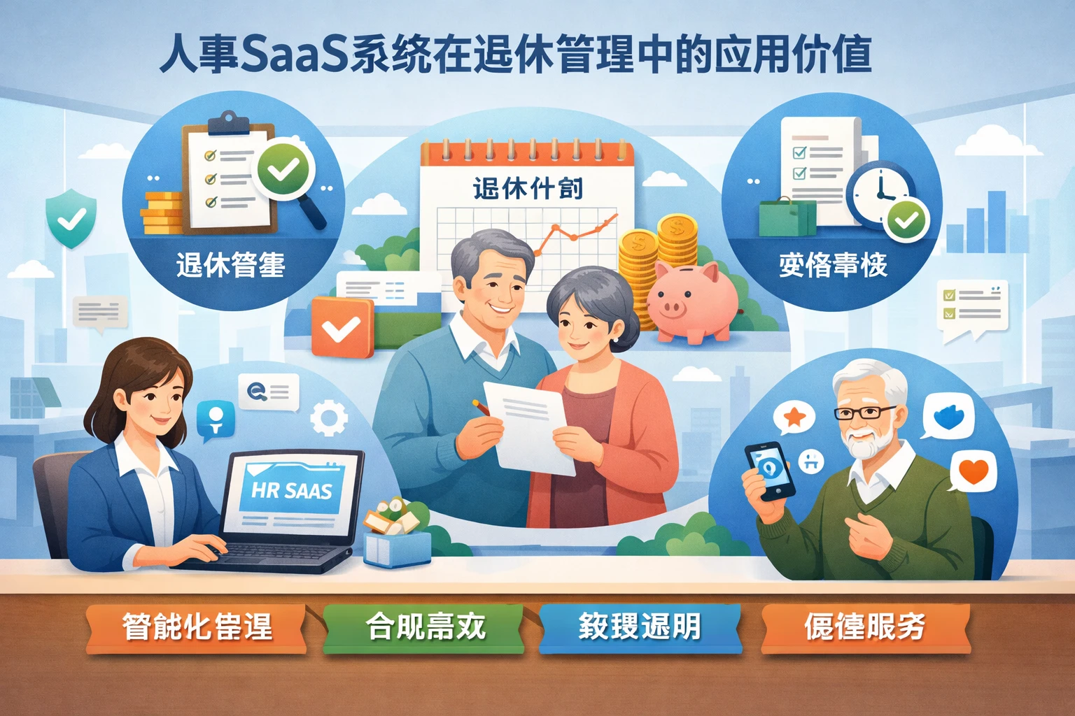 人事SaaS系统在退休管理中的应用价值