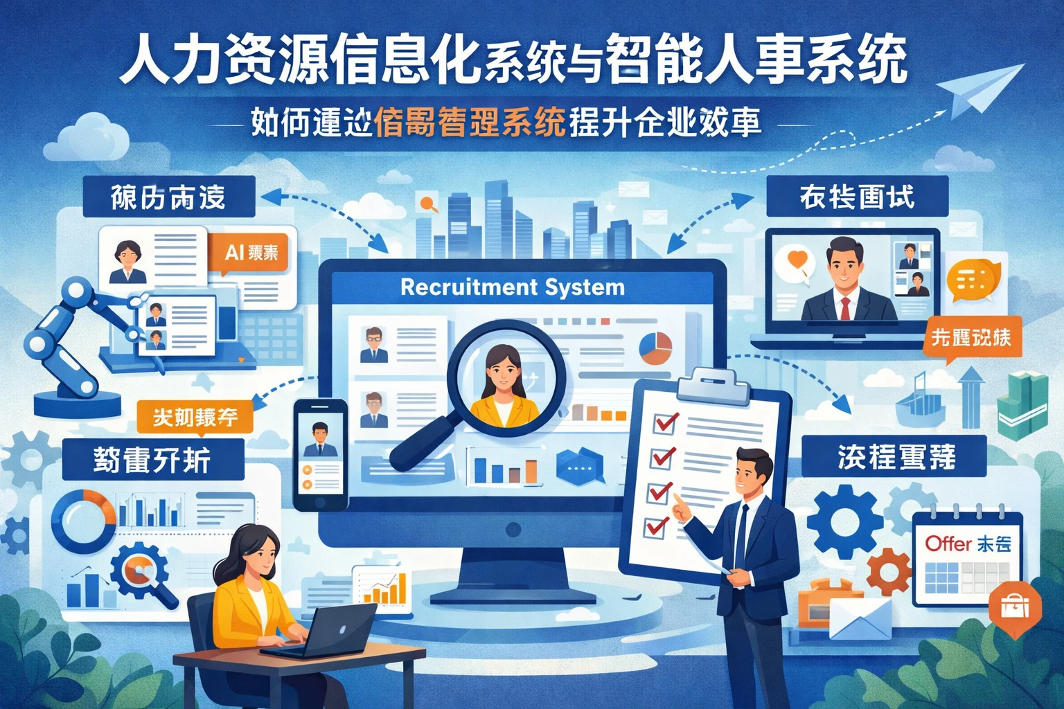 人力资源信息化系统与智能人事系统如何通过招聘管理系统提升企业效率