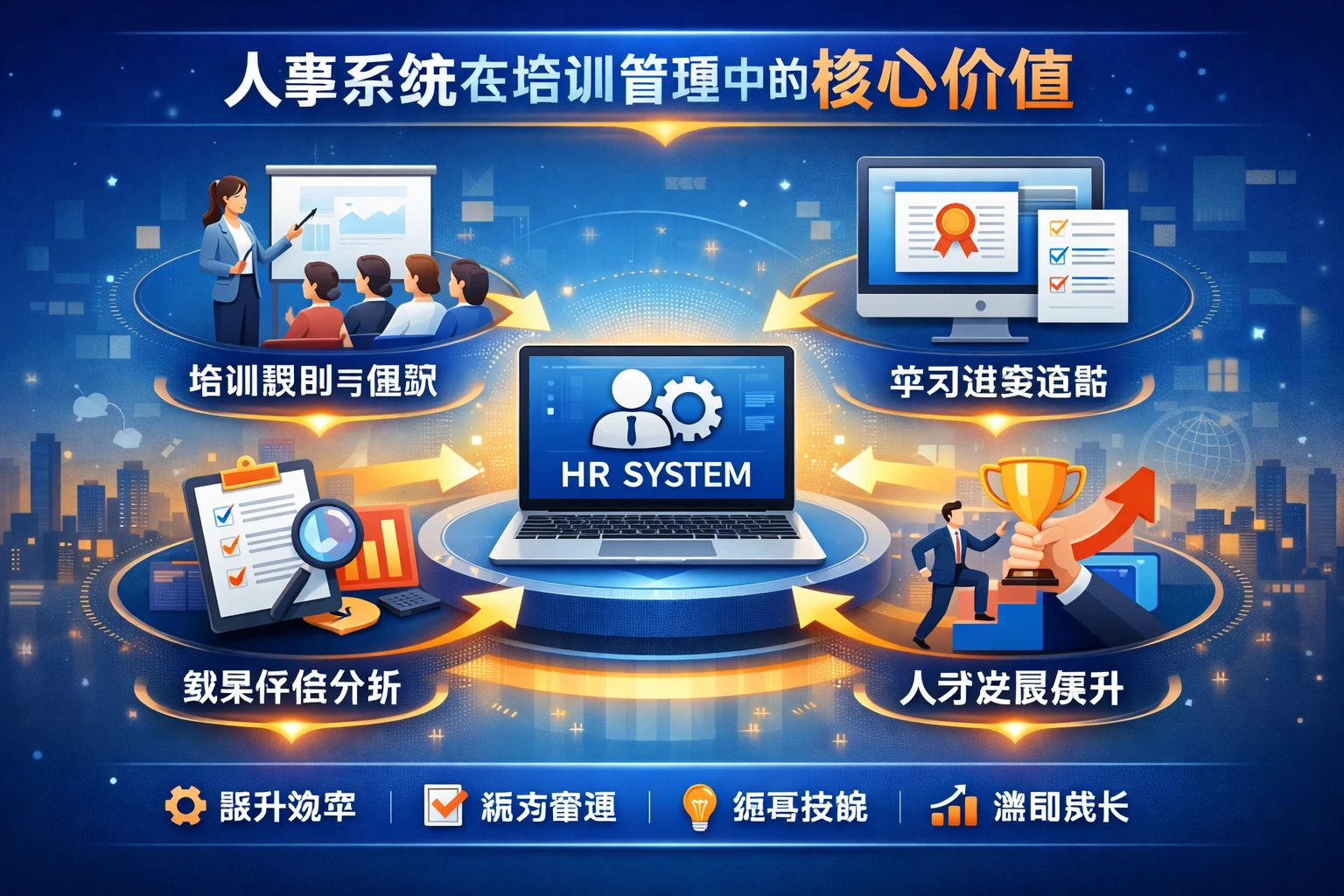 人事系统在培训管理中的核心价值