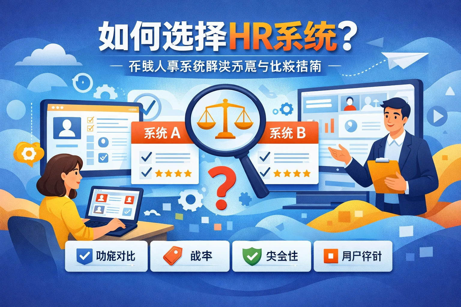 如何选择HR系统：在线人事系统解决方案与比较指南