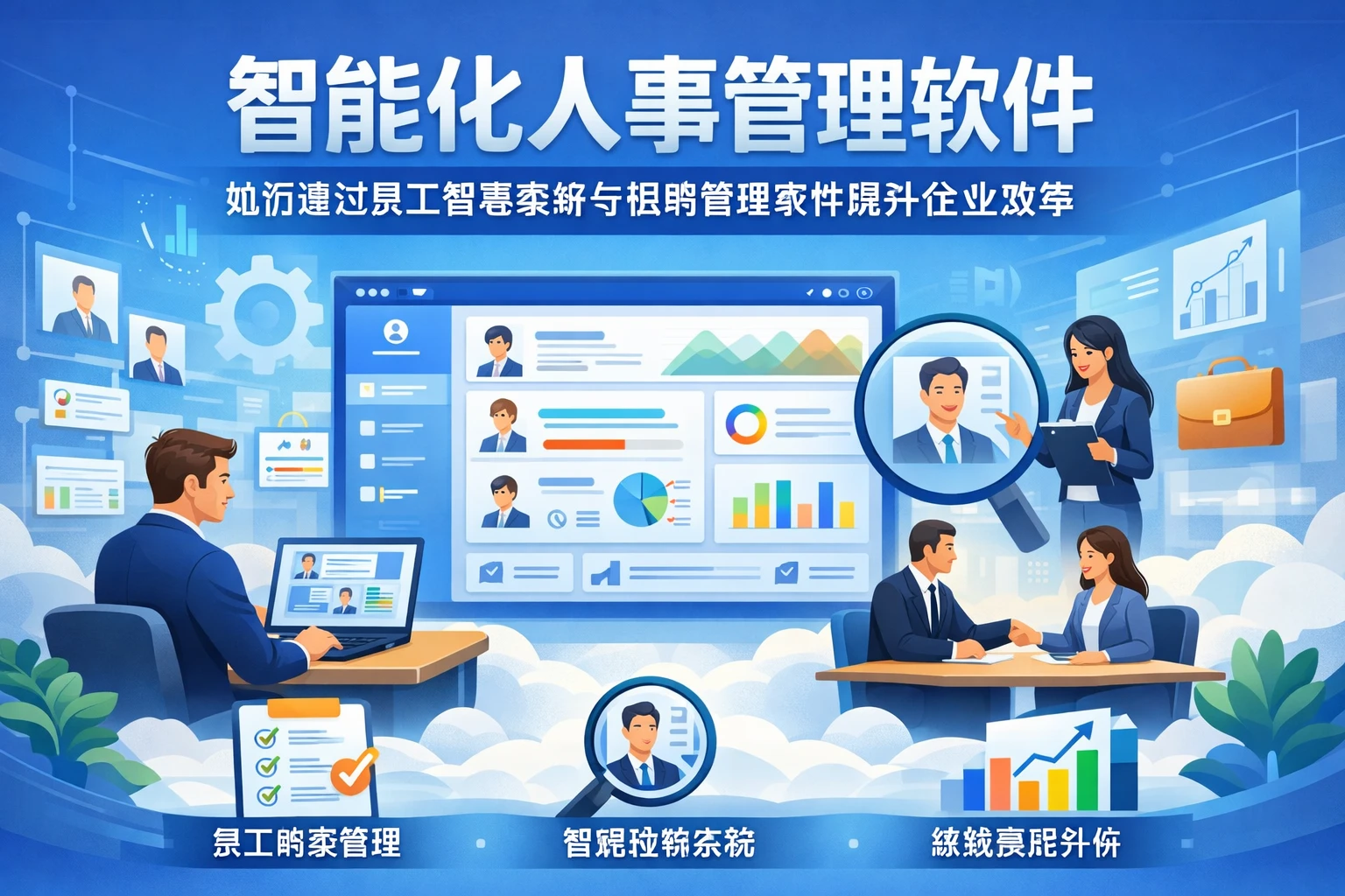 智能化人事管理软件:如何通过员工管理系统与招聘管理软件提升企业效率