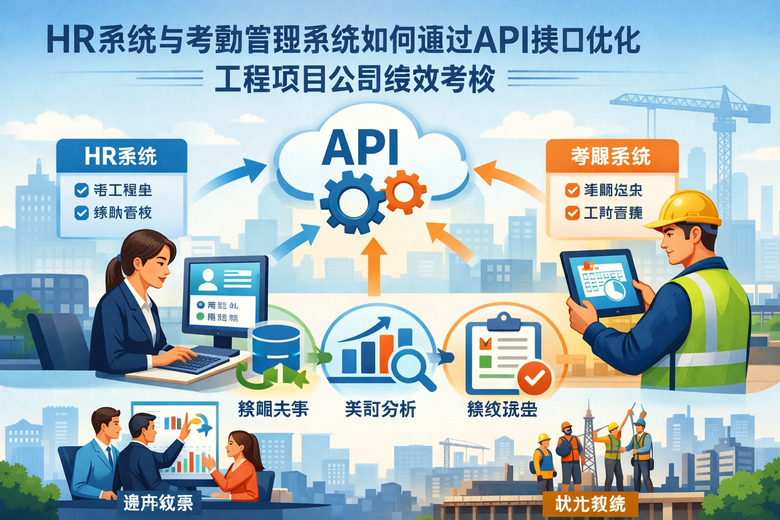 HR系统与考勤管理系统如何通过API接口优化工程项目公司绩效考核