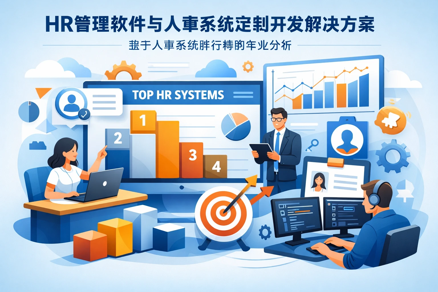 HR管理软件与人事系统定制开发解决方案 - 基于人事系统排行榜的专业分析