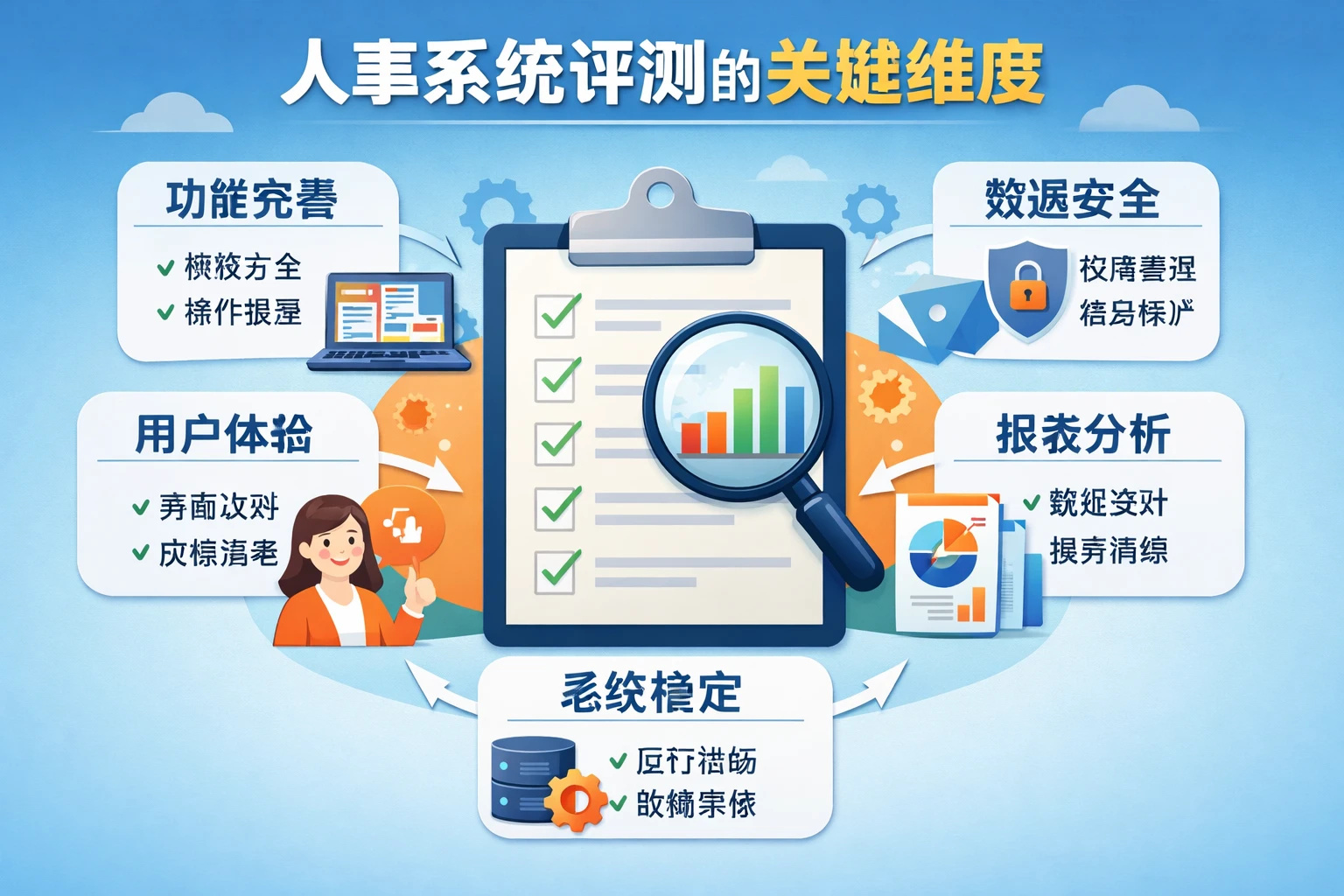 人事系统评测的关键维度