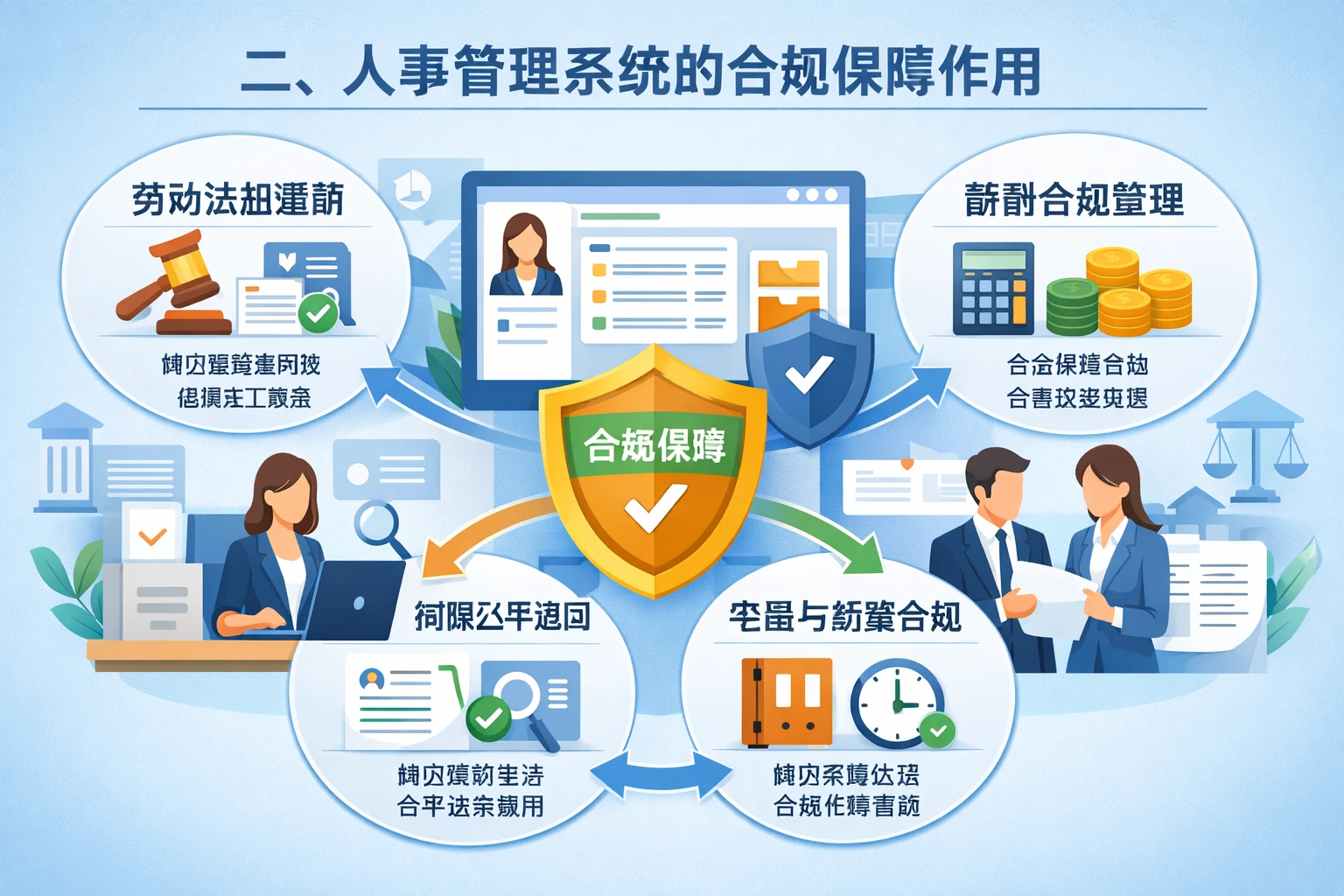 二、人事管理系统的合规保障作用
