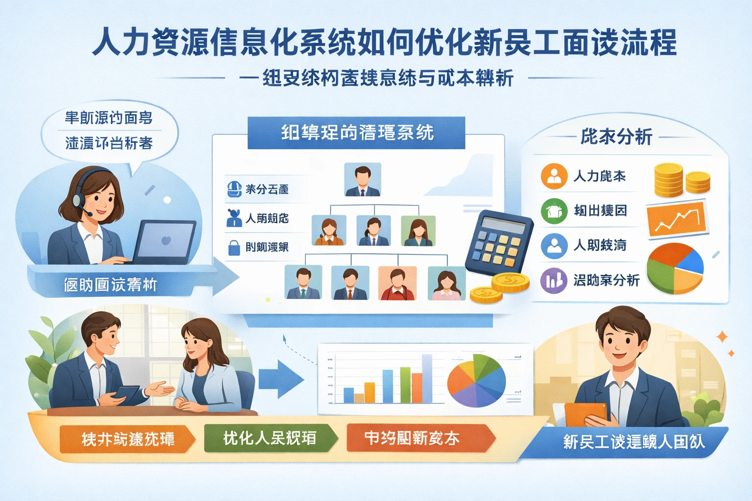 人力资源信息化系统如何优化新员工面谈流程——组织架构管理系统与成本解析