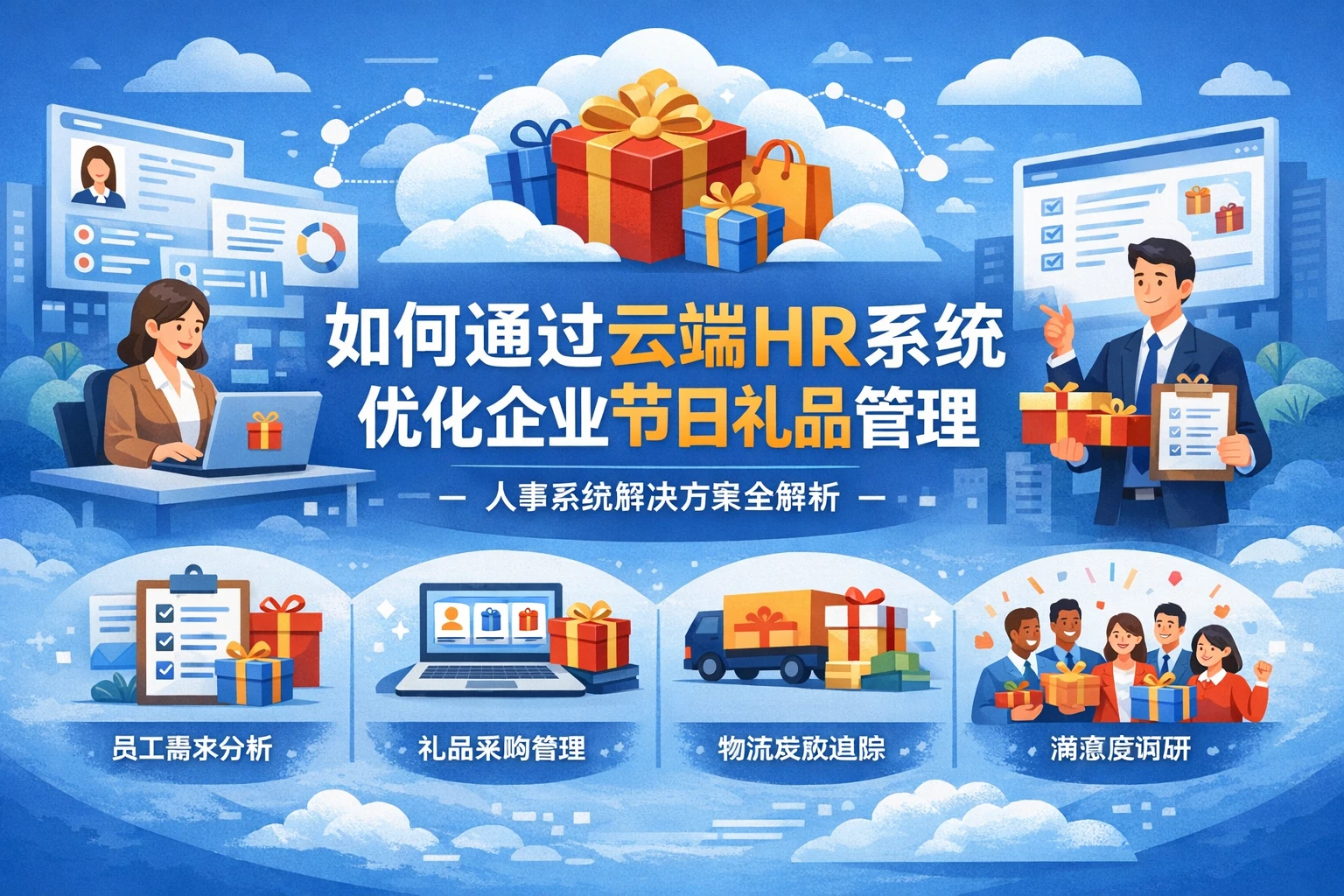 如何通过云端HR系统优化企业节日礼品管理 - 人事系统解决方案全解析