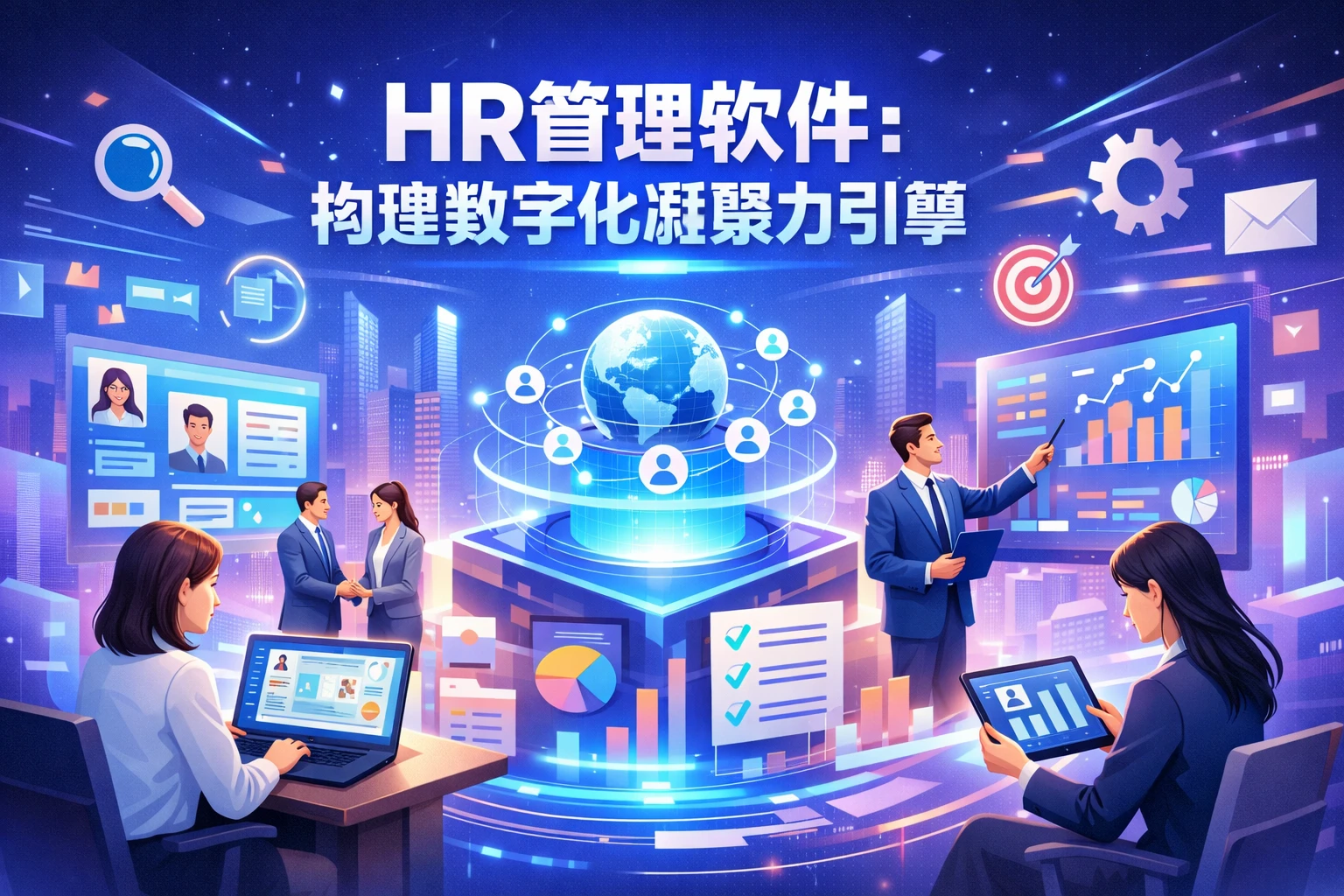 HR管理软件：构建数字化凝聚力引擎