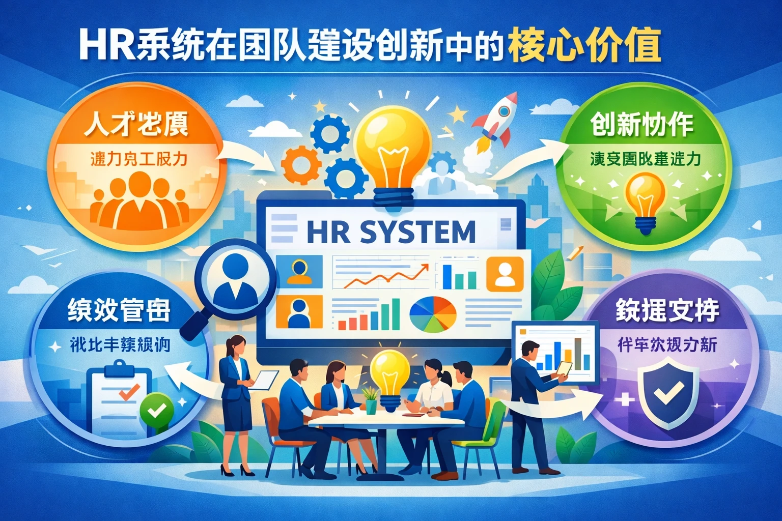HR系统在团队建设创新中的核心价值