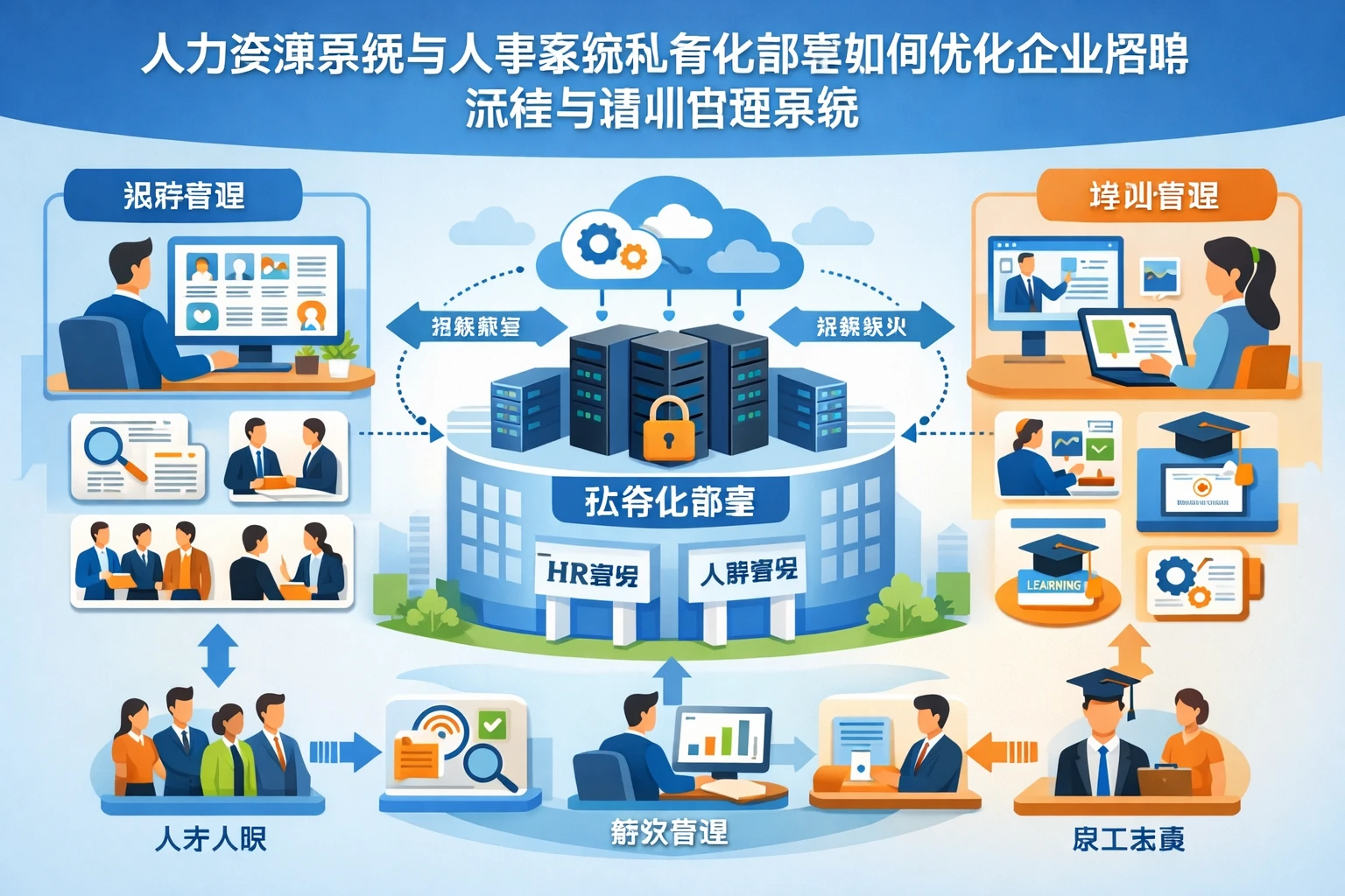 人力资源系统与人事系统私有化部署如何优化企业招聘流程与培训管理系统