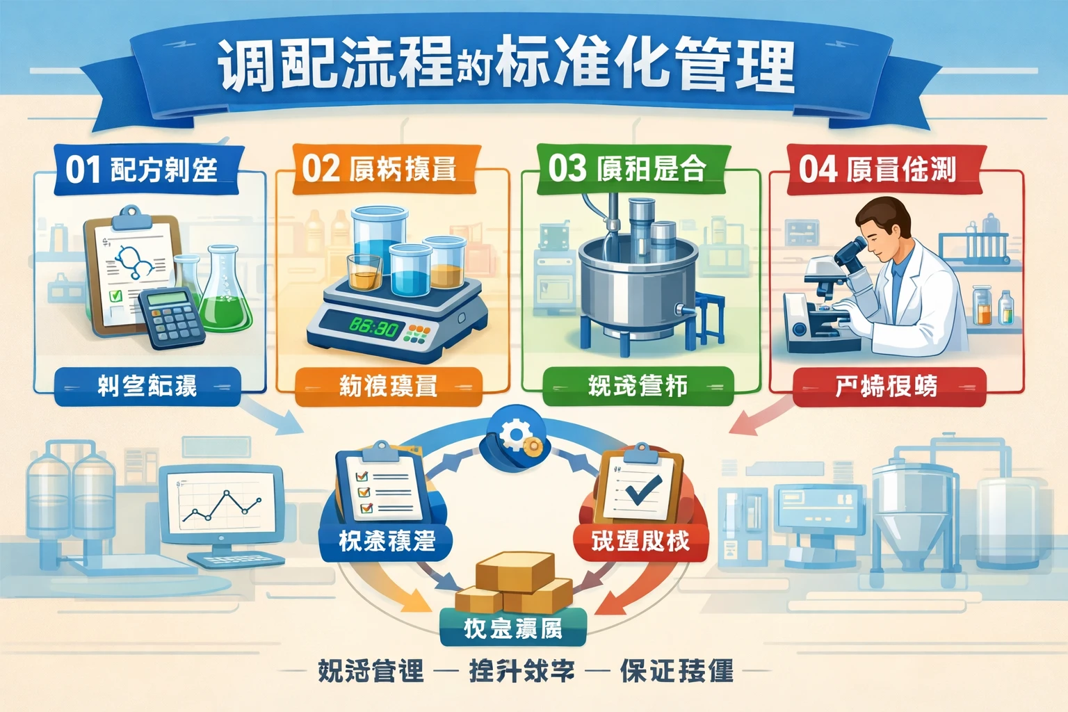 调配流程的标准化管理
