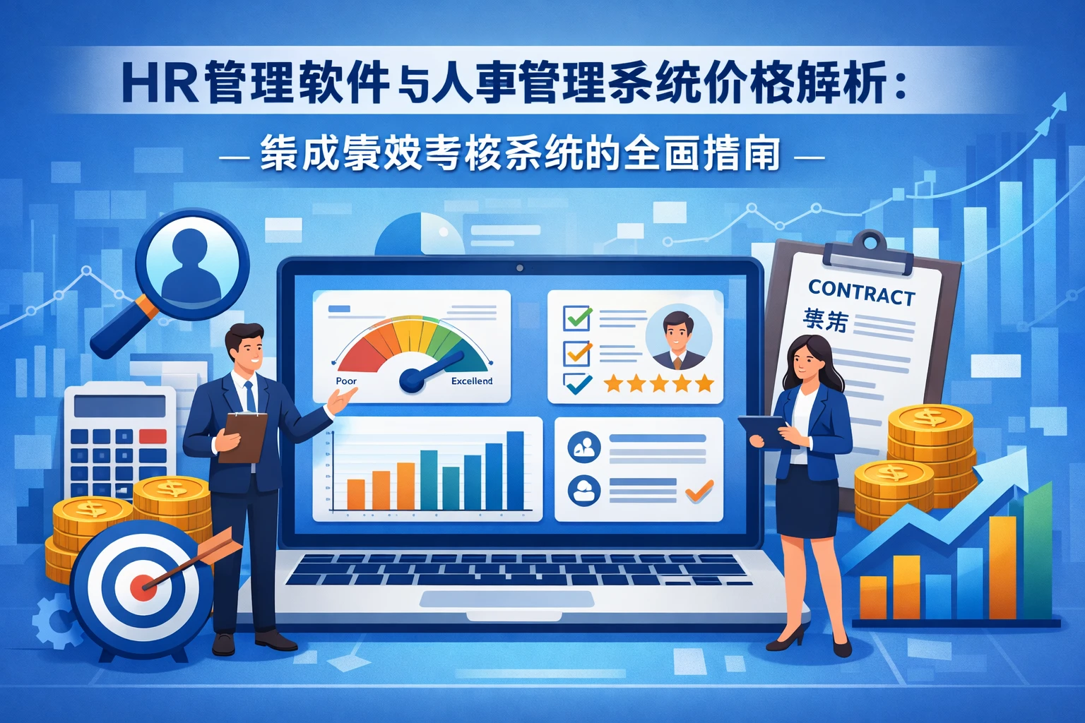 HR管理软件与人事管理系统价格解析:集成绩效考核系统的全面指南
