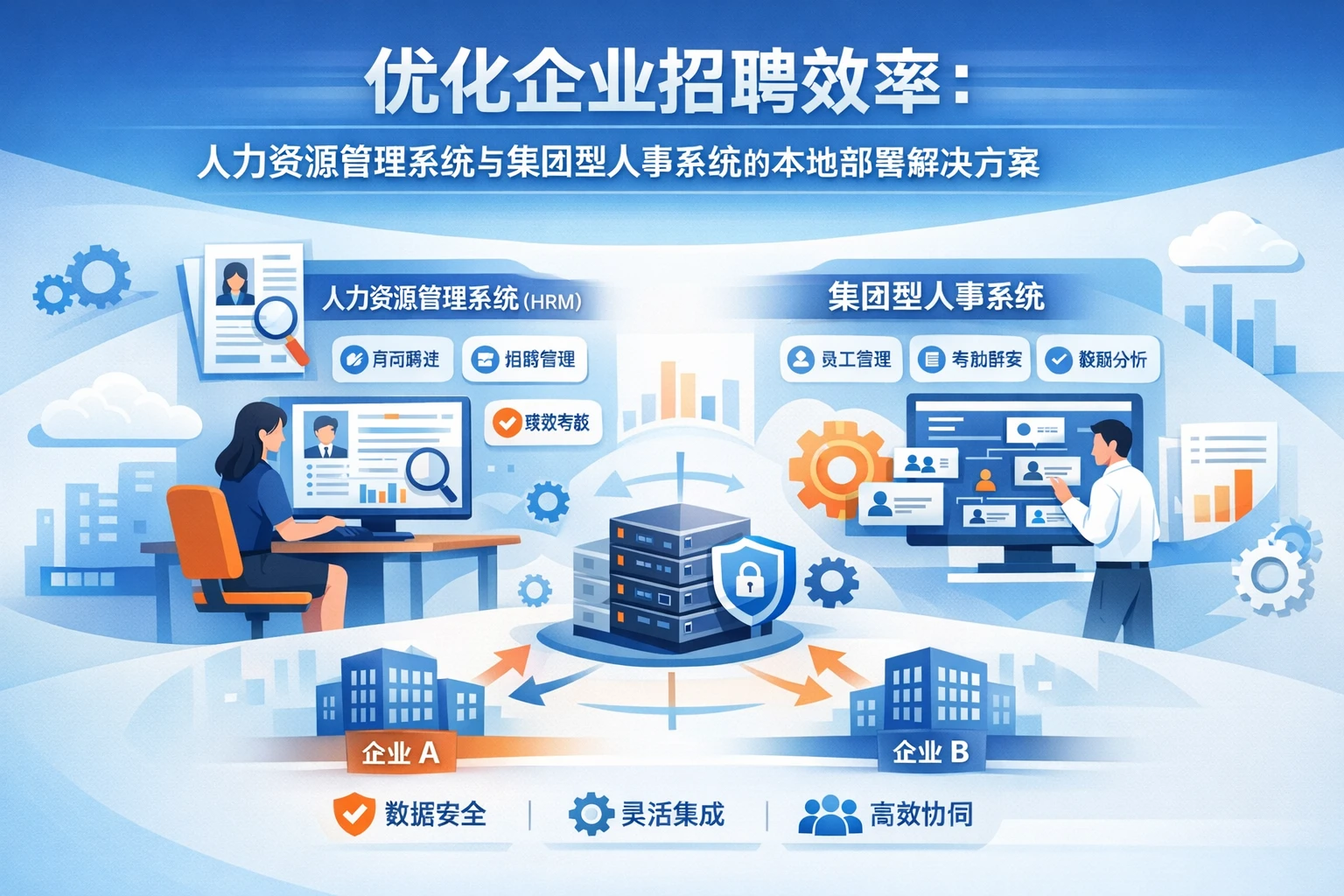 优化企业招聘效率：人力资源管理系统与集团型人事系统的本地部署解决方案